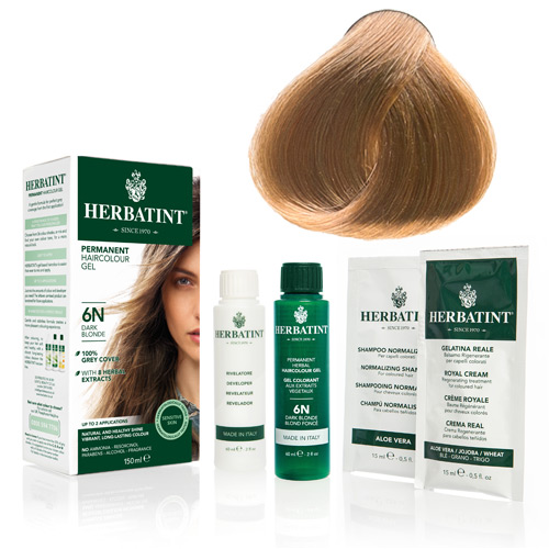 Image of Herbatint 8D hårfarve Light Golden Blonde - 135 ml