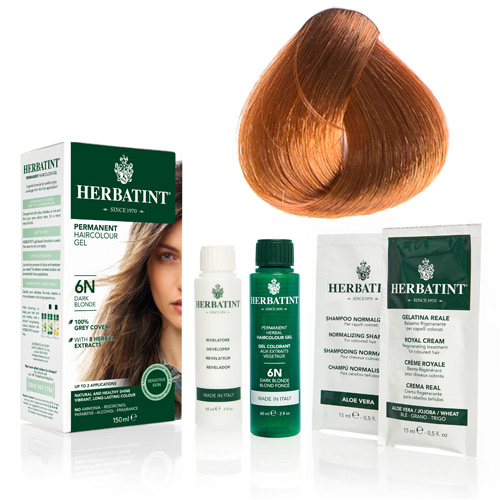 Image of Herbatint 8R hårfarve Light Copper Blonde - 135 ml