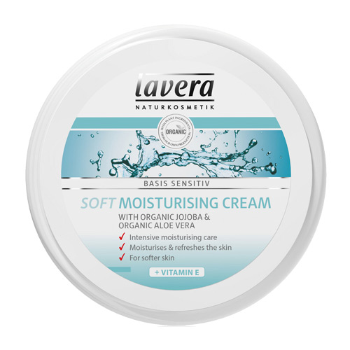 Image of Lavera Basis soft moisturizing cream - 150 ml.