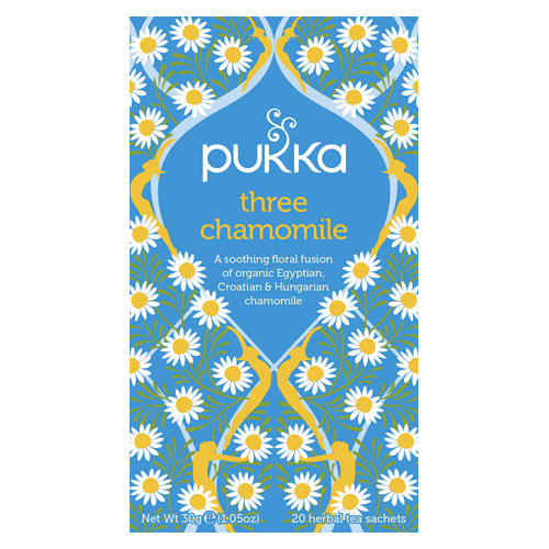 Image of Pukka Three Chamomile te Økologisk - 20 breve