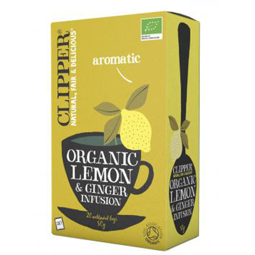 Image of Clipper Citron & Ingefær te Økologisk - 20 breve