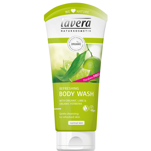 Image of Lavera Bruse & Bade Gel Jerurt & Lime - 150 ml.