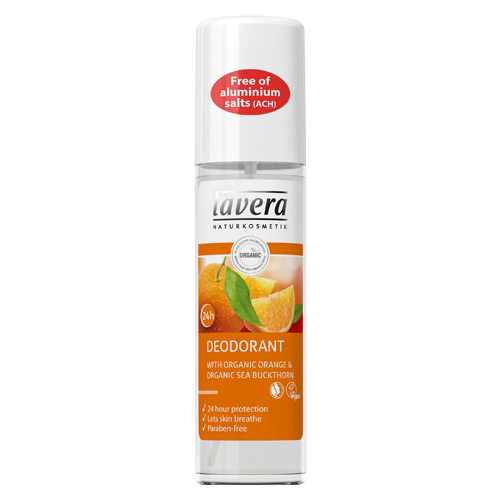 Image of Lavera Deodorant Spray Appelsin & Havtorn - 75 ml.