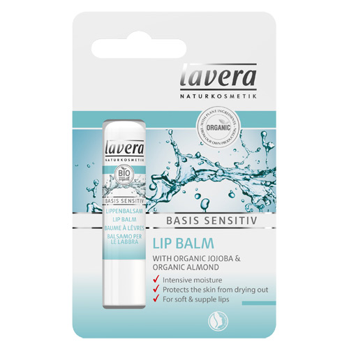 Image of Lavera Basis Sensitiv Læbepomade - 4,5 gram