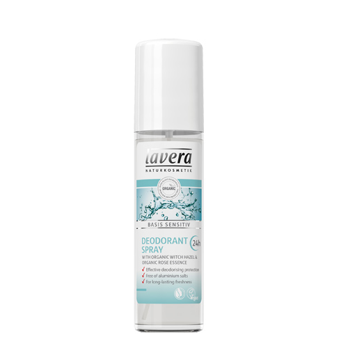 Image of Lavera Basis Sensitiv Deodorant Spray - 75 ml.