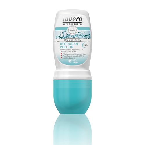 Image of Lavera Basis Sensitiv Deodorant Roll-On - 50 ml.