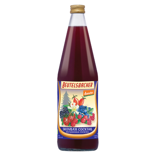 Image of Skovbær cocktail fra Beutelsbacher Øko 750 ml.