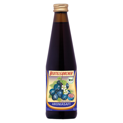 Image of Aronia juice Beutelsbacher Øko - 330 ml.