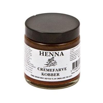 Image of Henna Hårfarve Creme Kobber Blond - 140 ml.