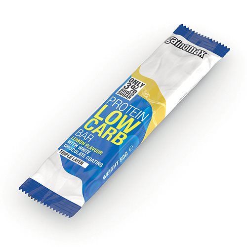 Image of Gainomax low carb proteinbar lemon - 50 gram