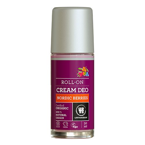 Image of Nordic Berries Cream deo roll on Urtekram - 50 ml