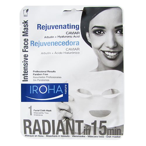 Image of Iroha Tissue face mask rejuvenating caviar - 23 ml