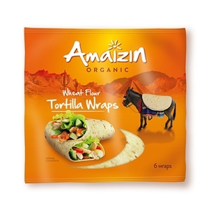 Image of Tortilla Wraps økologiske fra Biogan - 6 stk.