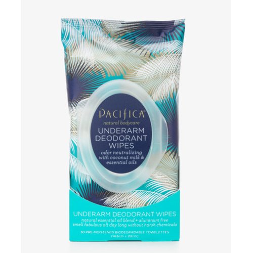 Image of Pacifica Deodorant Vådservietter (30 servietter)