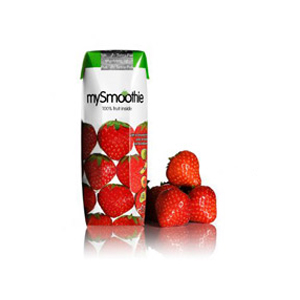 Image of mySmoothie Jordbær - 250 ml