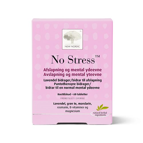 Image of No Stress tabletter fra New Nordic - 60 stk.