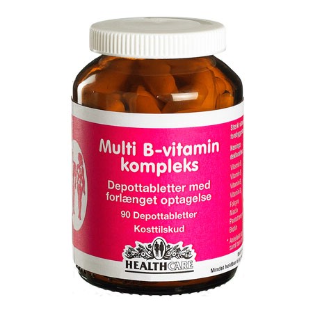 Image of Multi B Vitamin Kompleks - 90 depottabletter