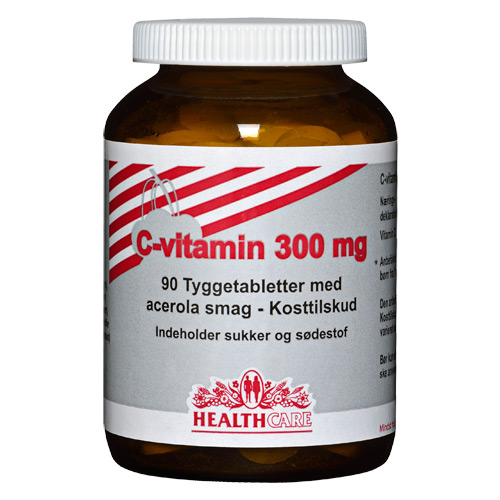 Image of Acerola C-vitamin 300 mg - 90 tyggetabletter