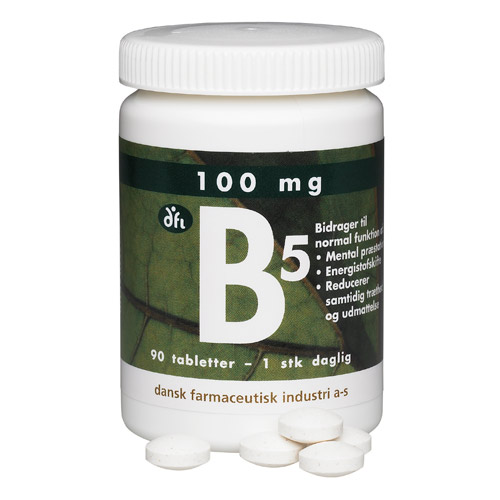 Image of B5 depottablet 100 mg - 90 Tabletter