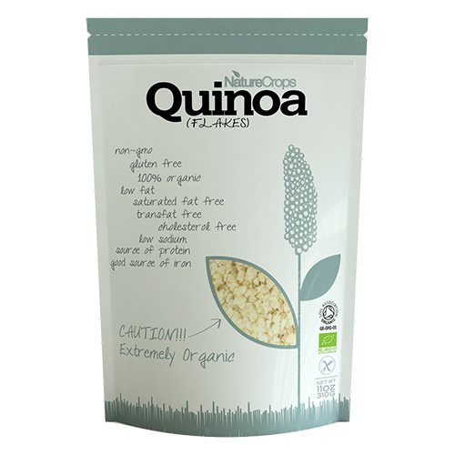 Image of Quinoa Flager Økologiske fra NatureCrops - 310 gr