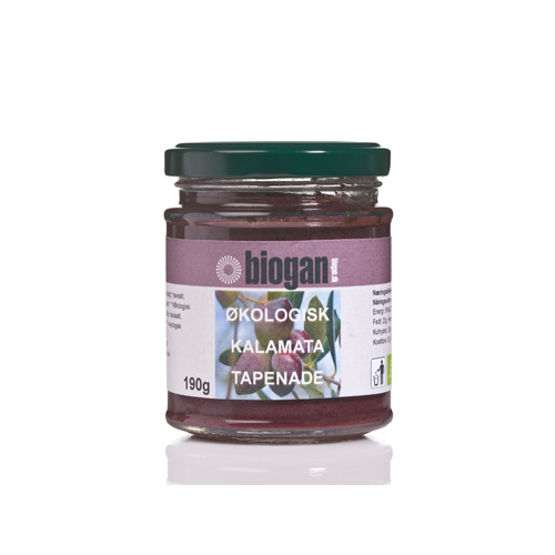 Image of Kalamata tapenade økologisk fra Biogan - 190 gram