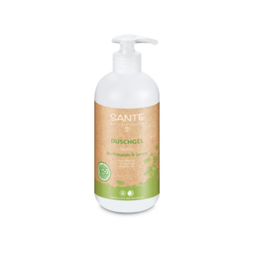 Image of Sante Showergel organic pineapple & lemon 500 ml.