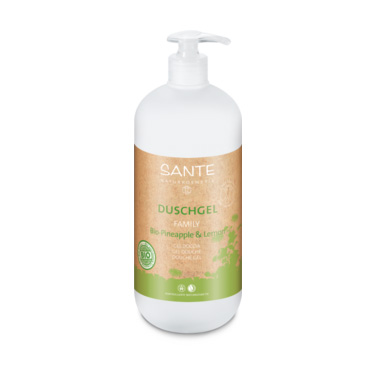 Image of Sante Showergel organic pineapple & lemon 950 ml.