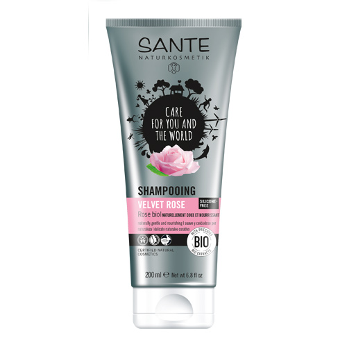 Image of Sante Shampoo velvet rose - 200 ml