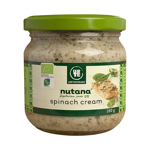 Image of Spinach cream Nutana Økologisk - 180 gram