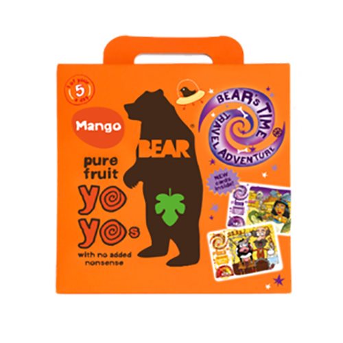 Image of Bear Yoyo multipak mango pure fruit 5x20 gram