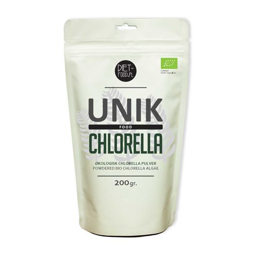 Image of Chlorella pulver økologis fra Diet Food - 200 gram