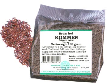 Image of Kommen hel brun Natur Drogeriet - 1 kg.