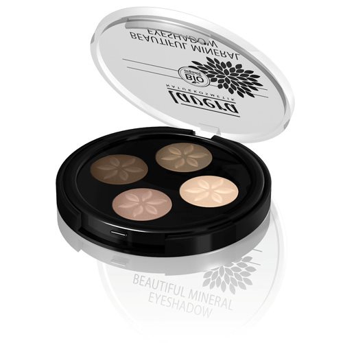 Image of Lavera Mineral Quattro Eyeshadow Cappoccino - 3 gr