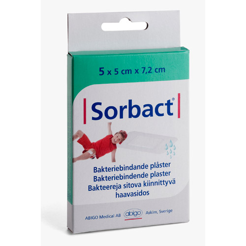 Image of Sorbact Plaster 5x7,2 cm - 5 stk