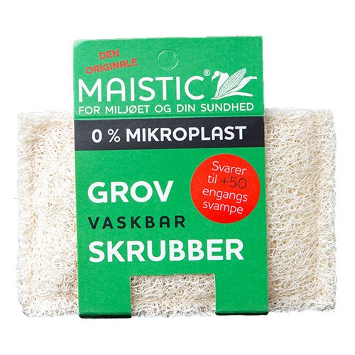 Image of Grov skrubber - Vaskbar Fri for mikroplast - 1 stk