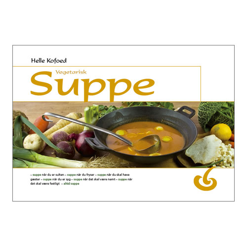 Image of Vegetarisk suppe - Bog af Helle Kofoed