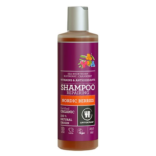 Image of Nordic Berries Shampoo Urtekram - 250 ml