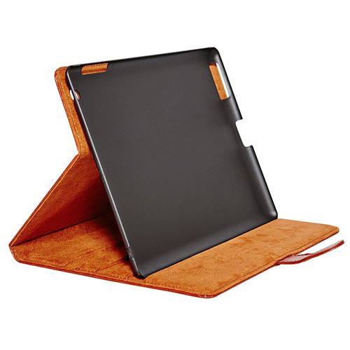 Image of Tabletcover iPad 2-3-4 cognac brun exclusive