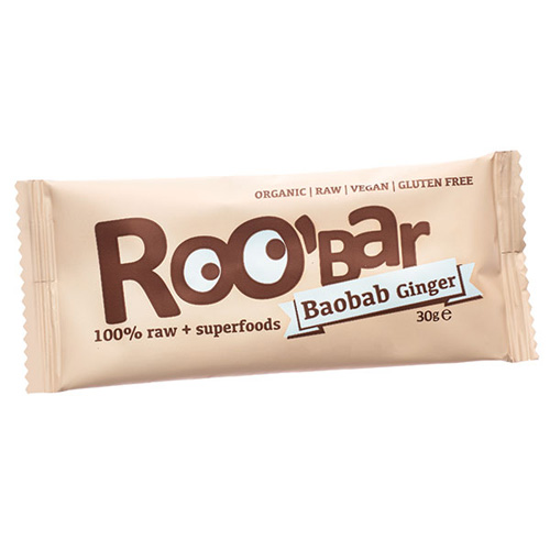 Image of Roobar baobab & ingefær Raw økologisk - 30 gram