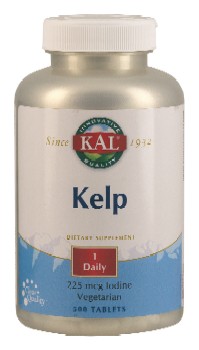 Image of Kelp 225 mcg jod fra Kelpplanten - 500 tabletter