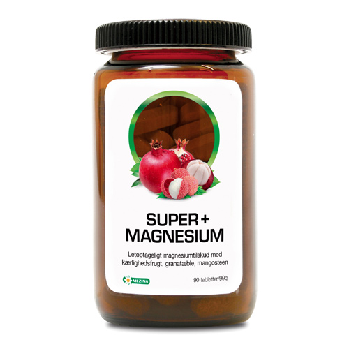 Image of Super+ Magnesium fra Mezina - 90 tabletter