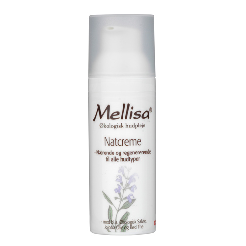 Image of Mellisa Natcreme med salvie - 50 ml.