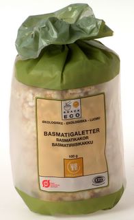 Image of Risgaletter basmati fra Urtekram Øko - 100 gram