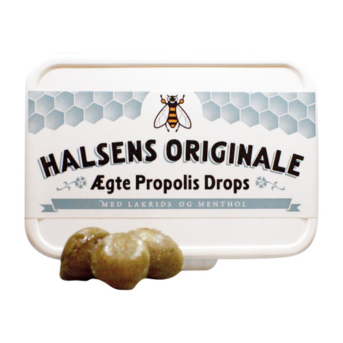 Image of Halsens Orginale Propolis Drops Lakrids - 50 gram