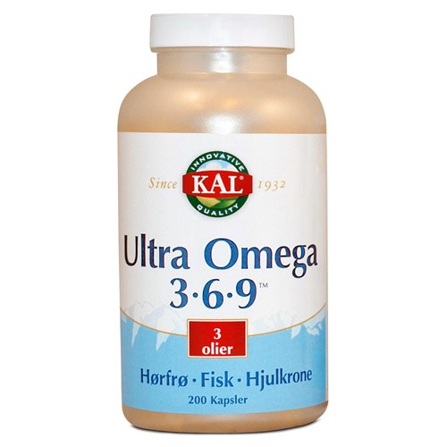 Image of Ultra Omega 3-6-9 - 200 kapsler