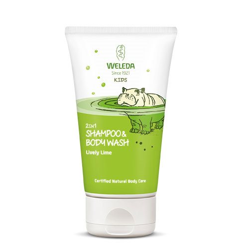 Image of Kids 2 in 1 Shower & Shampoo Lively Lime - 150 ml.