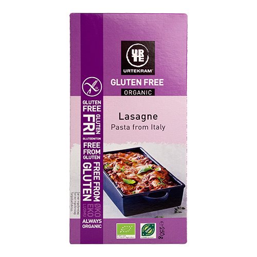 Image of Lasagneplader glutenfri fra Urtekram Ø - 250 gr