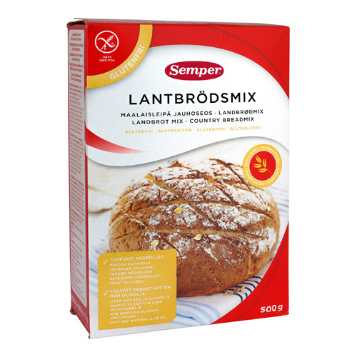 Image of Landbrødsmix glutenfri fra Semper - 500 gram