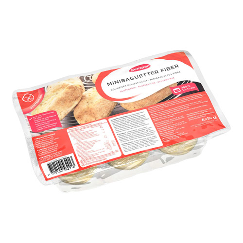 Image of Baguetter mini glutenfri fra Semper - 3000 gram