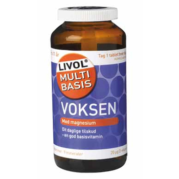 Image of Livol Multi-Basis Magnesium Voksen - 120 tabletter